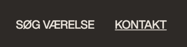 De contact knop op de website van Nordlys